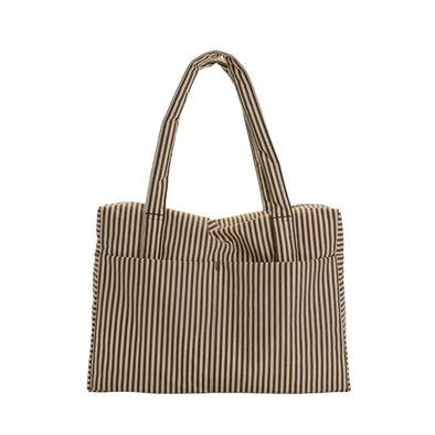Cloud Carry-On: Brown Stripe