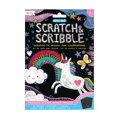 Mini Scratch & Scribble: Friends