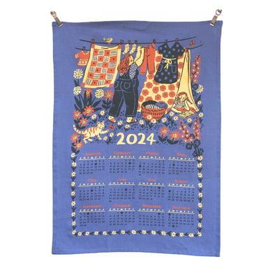 Tea Towel: 2024 Calendar