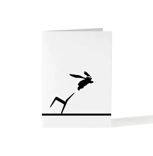 Card: Superhero Rabbit