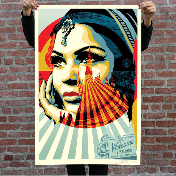 Shepard Fairey Offset Lithograph: Target Exceptions