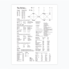 Letterpress Print: Kitchen 11" x 17"