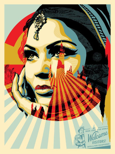 Shepard Fairey Offset Lithograph: Target Exceptions
