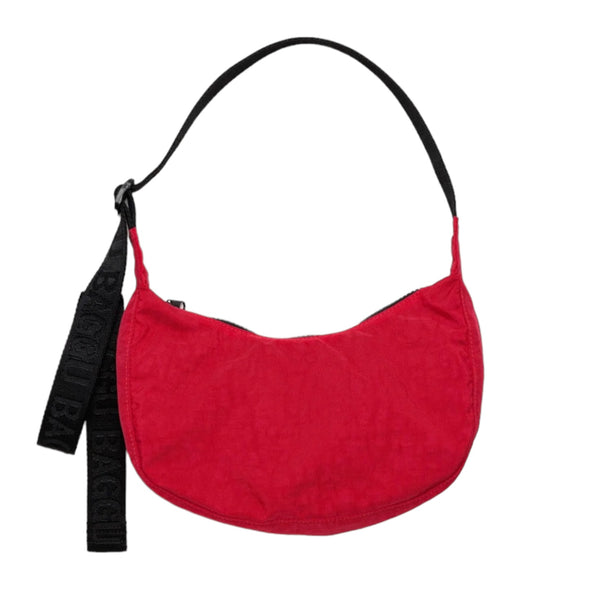 Small Crescent Bag: Candy Apple