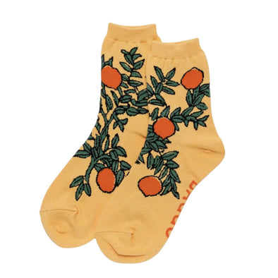 Socks: Orange Tree