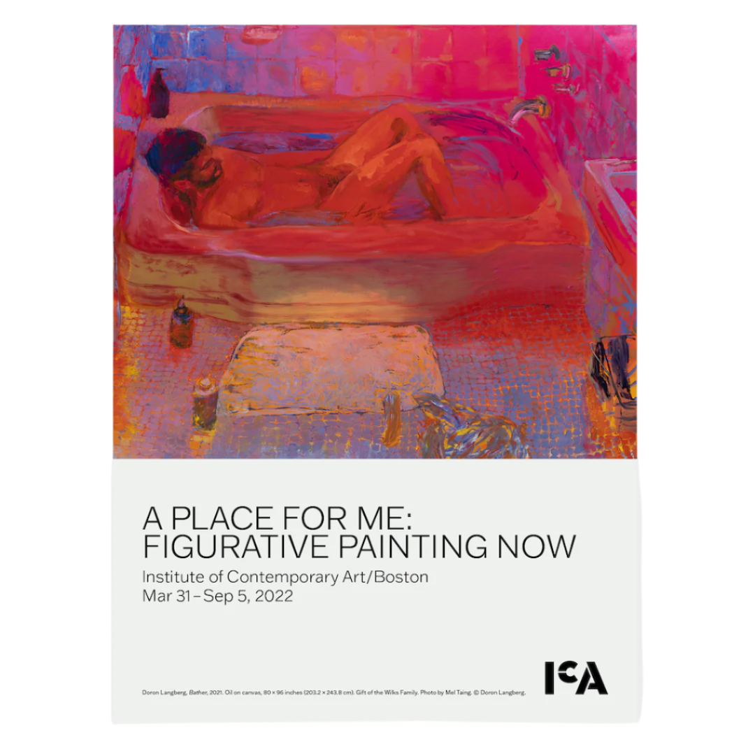 Poster: A Place for Me | Doron Langberg's Bather (2021) – ICA
