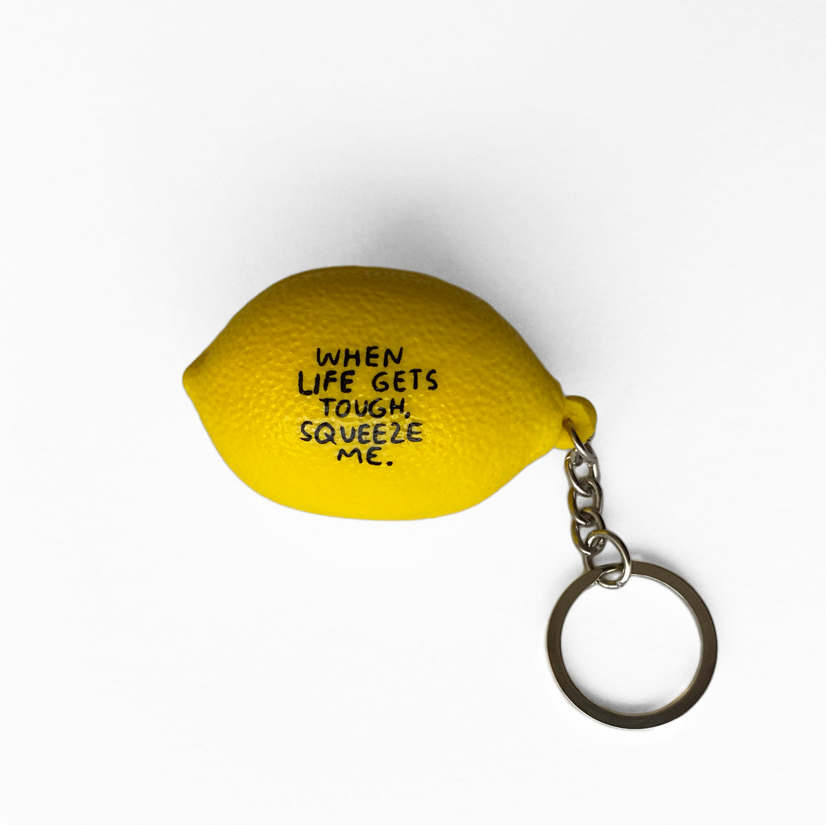 Lemon Stress Ball Keychain — The DIME Store