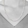 Necklace: Extra Small White Baroque Pearls