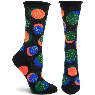 Socks: Spots N'Dots Black