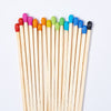 Multicolored Matches | Natural