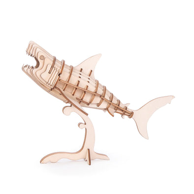 3D Wooden Puzzle: Shark