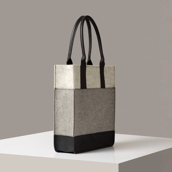 Jaunt Tote: Granite/Heather/Black