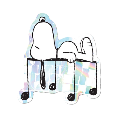 Sticker: Disco Snoopy