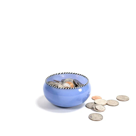 Roman Bowl: Opaque Blue