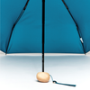 Mini Pocket Umbrella: Teal Blue
