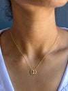 Necklace: Two Circles