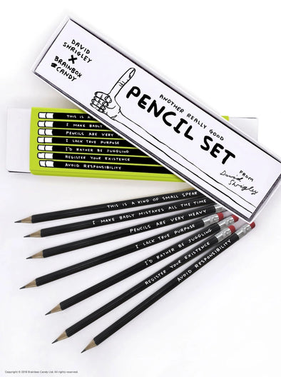 David Shrigley Pencil Set
