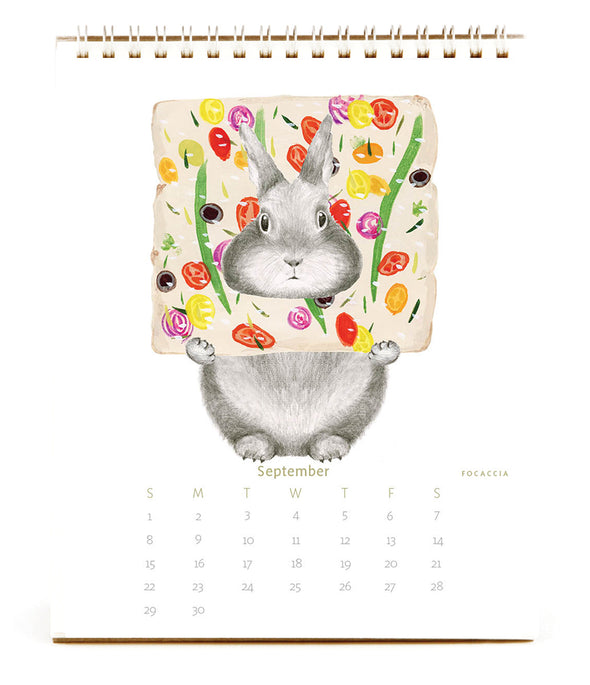 Bunny Calendar 2024: Hopping Around the Culinary World