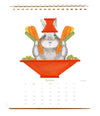 Bunny Calendar 2024: Hopping Around the Culinary World