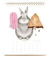 Bunny Calendar 2025: Hopping Straight To Dessert