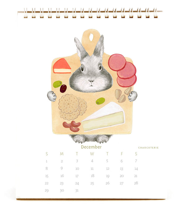 Bunny Calendar 2024: Hopping Around the Culinary World