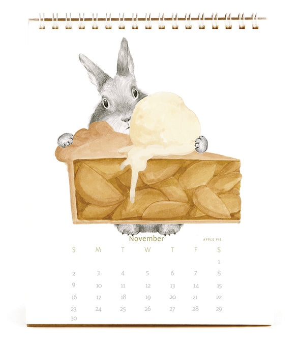 Bunny Calendar 2025: Hopping Straight To Dessert