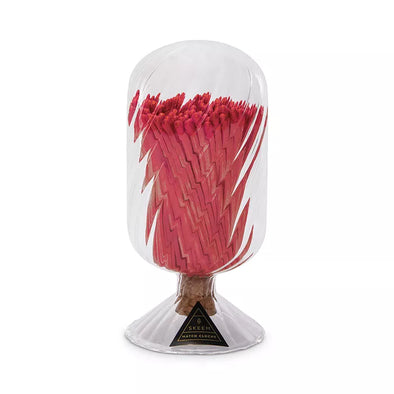Tuxedo Helix Cloche: Red Matches