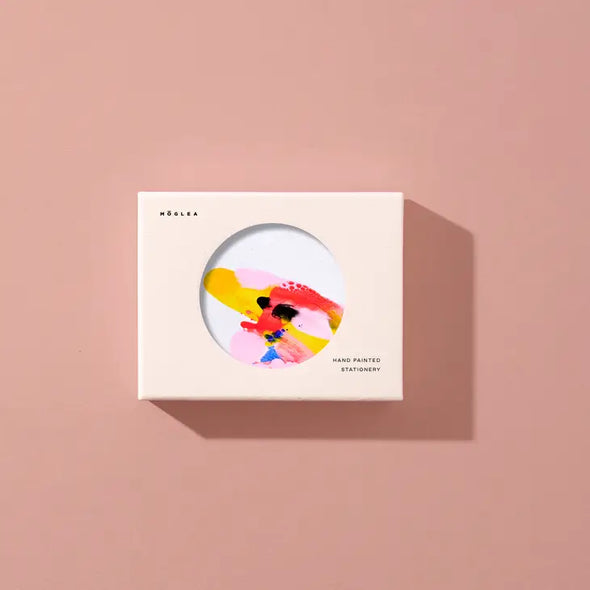Boxed Cards: Rainbow Swirl