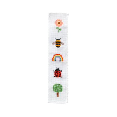 Cross Stitch Bookmark Kit: Nature Rainbow