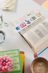 Counted Cross Stitch Bookmark: Bookish