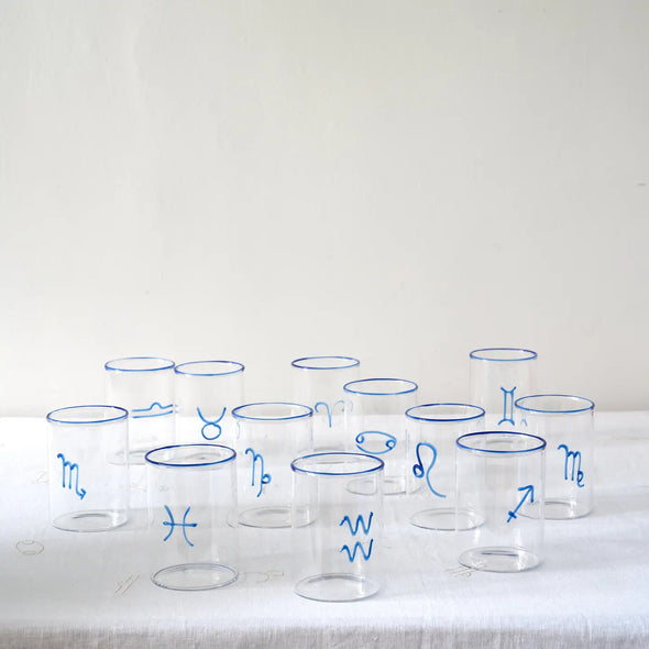 Zodiac Lowball Glass