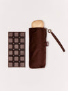 Mini Pocket Umbrella: Espresso Brown