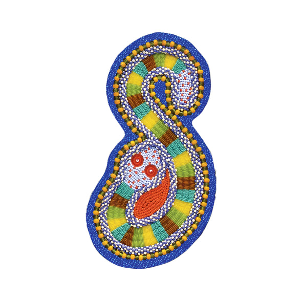 Sticker: Blue Snake