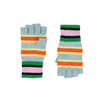 Zipper Stripe Fingerless Gloves