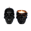 Candle: Skull Candle with Crystal Eyeballs