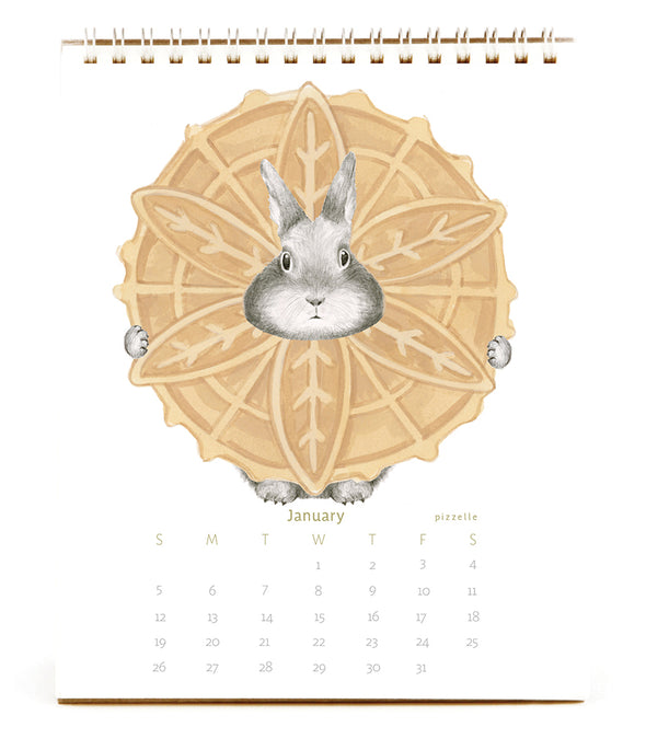 Bunny Calendar 2025: Hopping Straight To Dessert