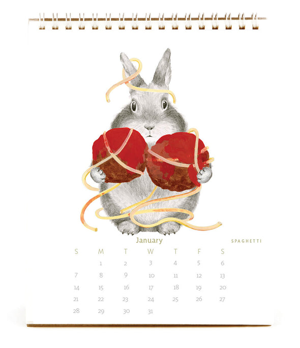 Bunny Calendar 2024: Hopping Around the Culinary World