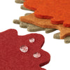 Autumn Leaf Coaster Multicolor Set