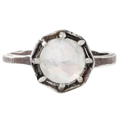 Ring: Octagon Moonstone S7