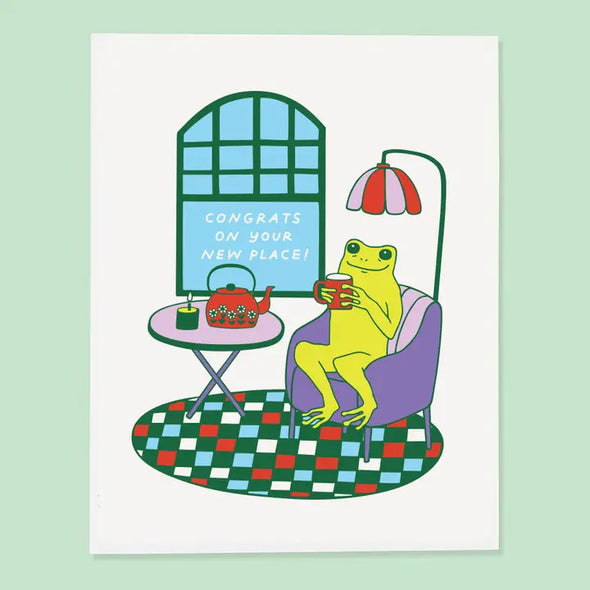 Card: Home Froggy