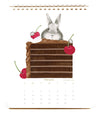 Bunny Calendar 2025: Hopping Straight To Dessert