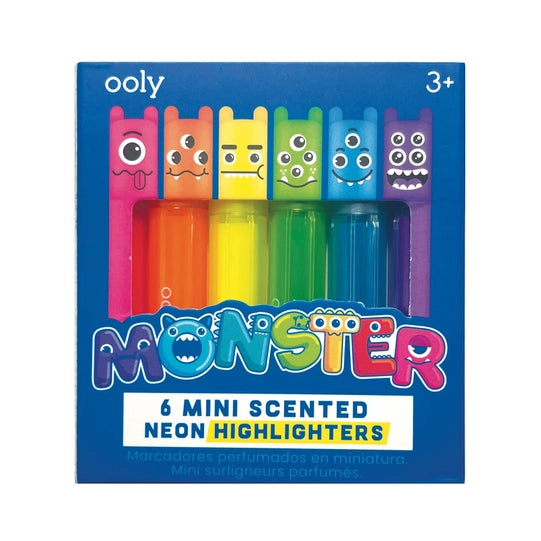 Mini Scented Markers: Monsters