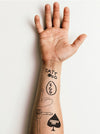 David Shrigley Temporary Tattoos