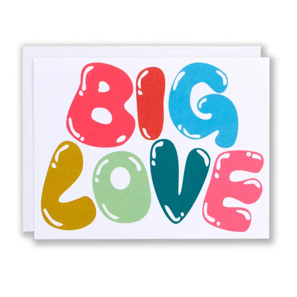Card: Big Love Multicolor