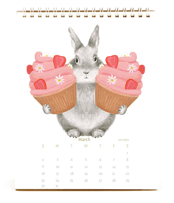 Bunny Calendar 2025: Hopping Straight To Dessert