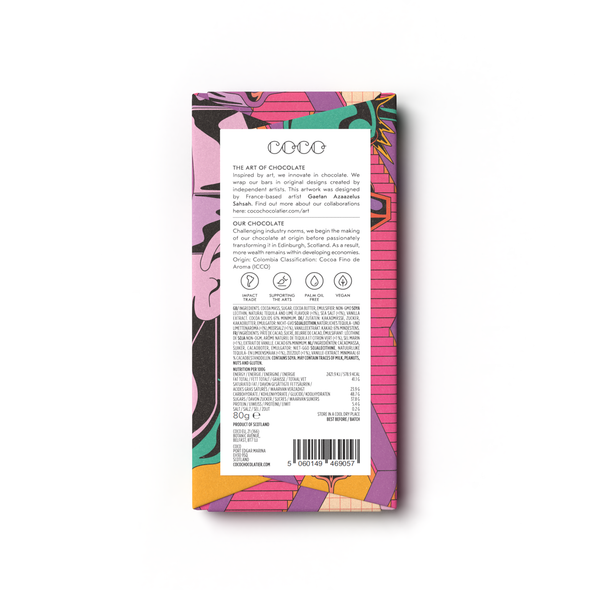 COCO Chocolate: Frozen Margarita Dark Chocolate