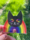 Sticker: Rainbow Cat
