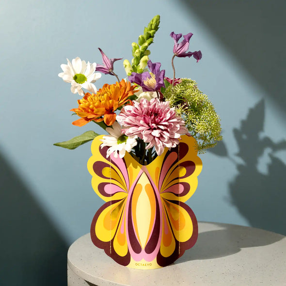Mini Paper Vase: Butterfly