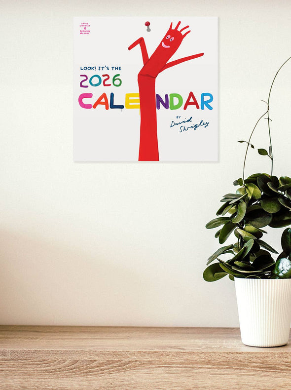 David Shrigley 2026 Wall Calendar