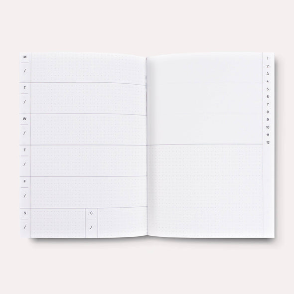 Casetta Undated Weekly Planner